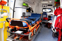 Inside Ambulance