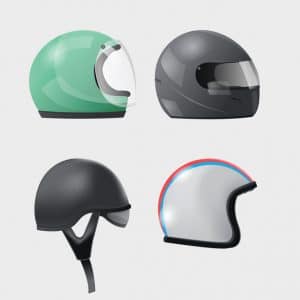 Motorcycle helmets
